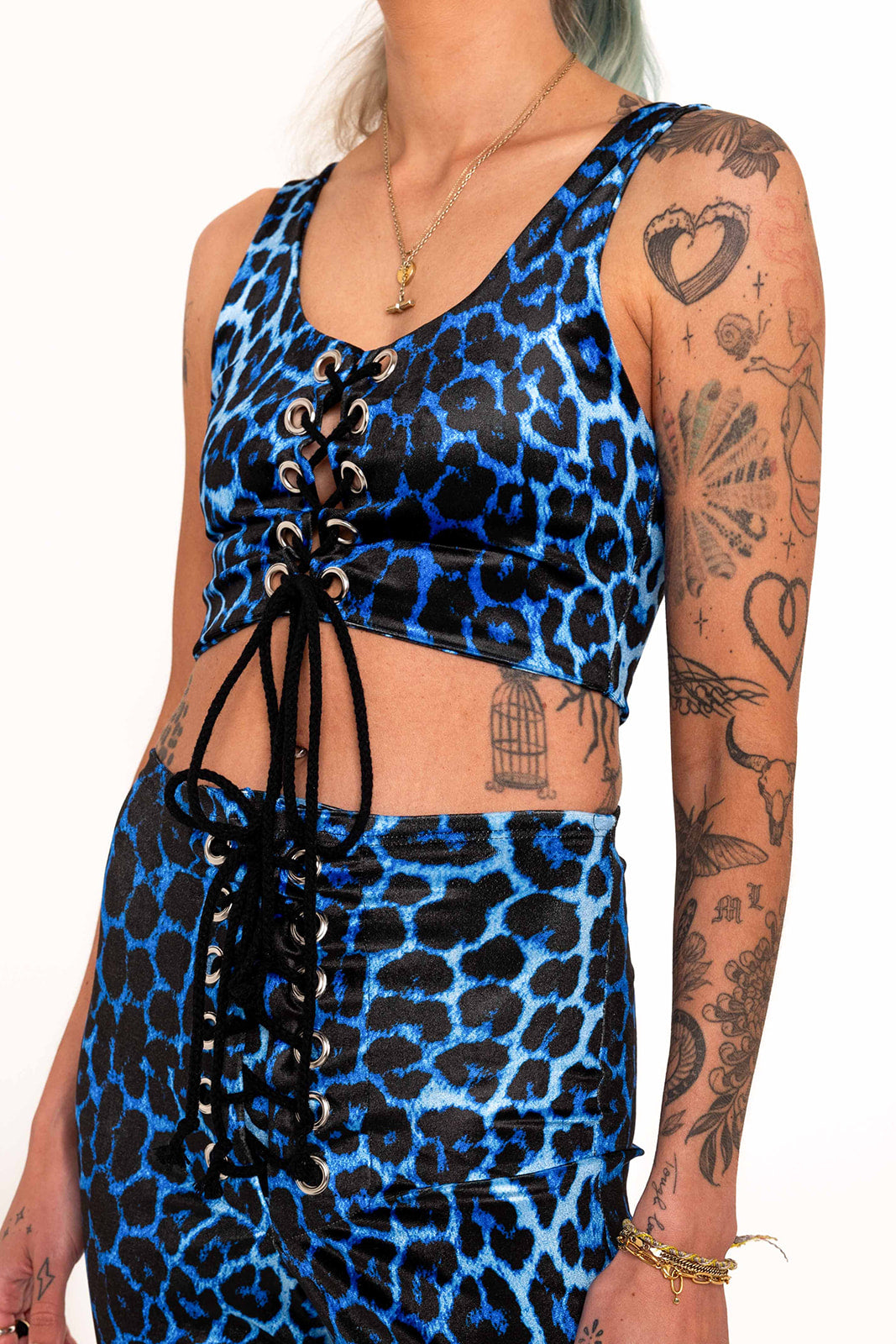 Jocelyn Two-way Top - Leopard Prints
