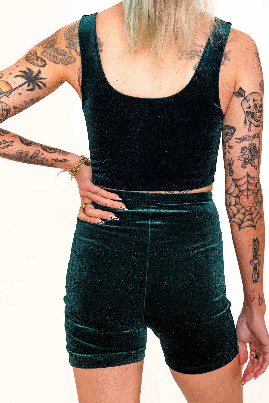 Stevie Shorts in Ivy