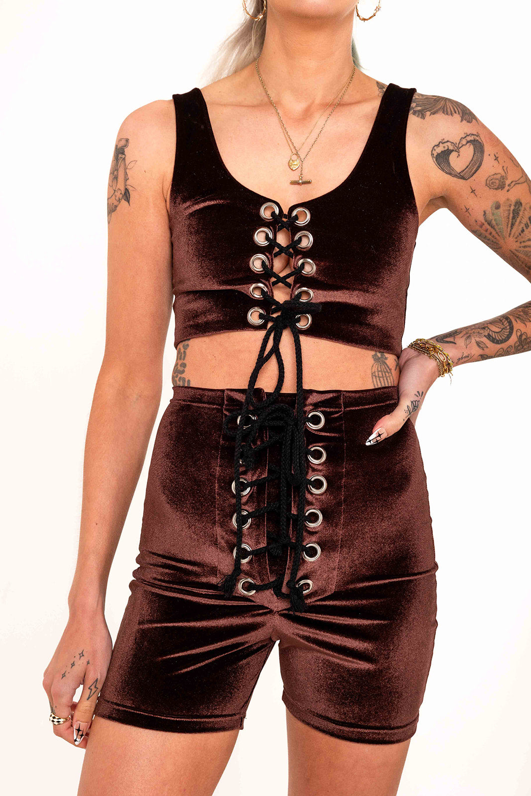 Stevie Shorts in Chocolate