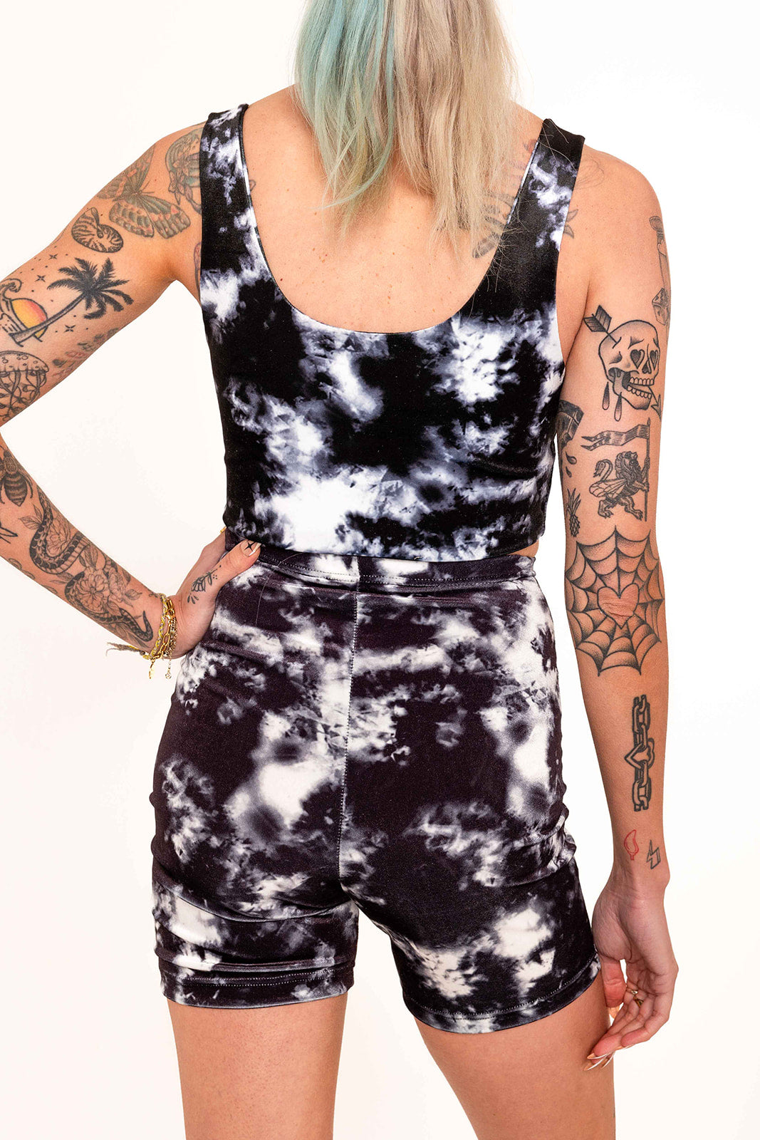 Stevie Shorts in Tie Dye