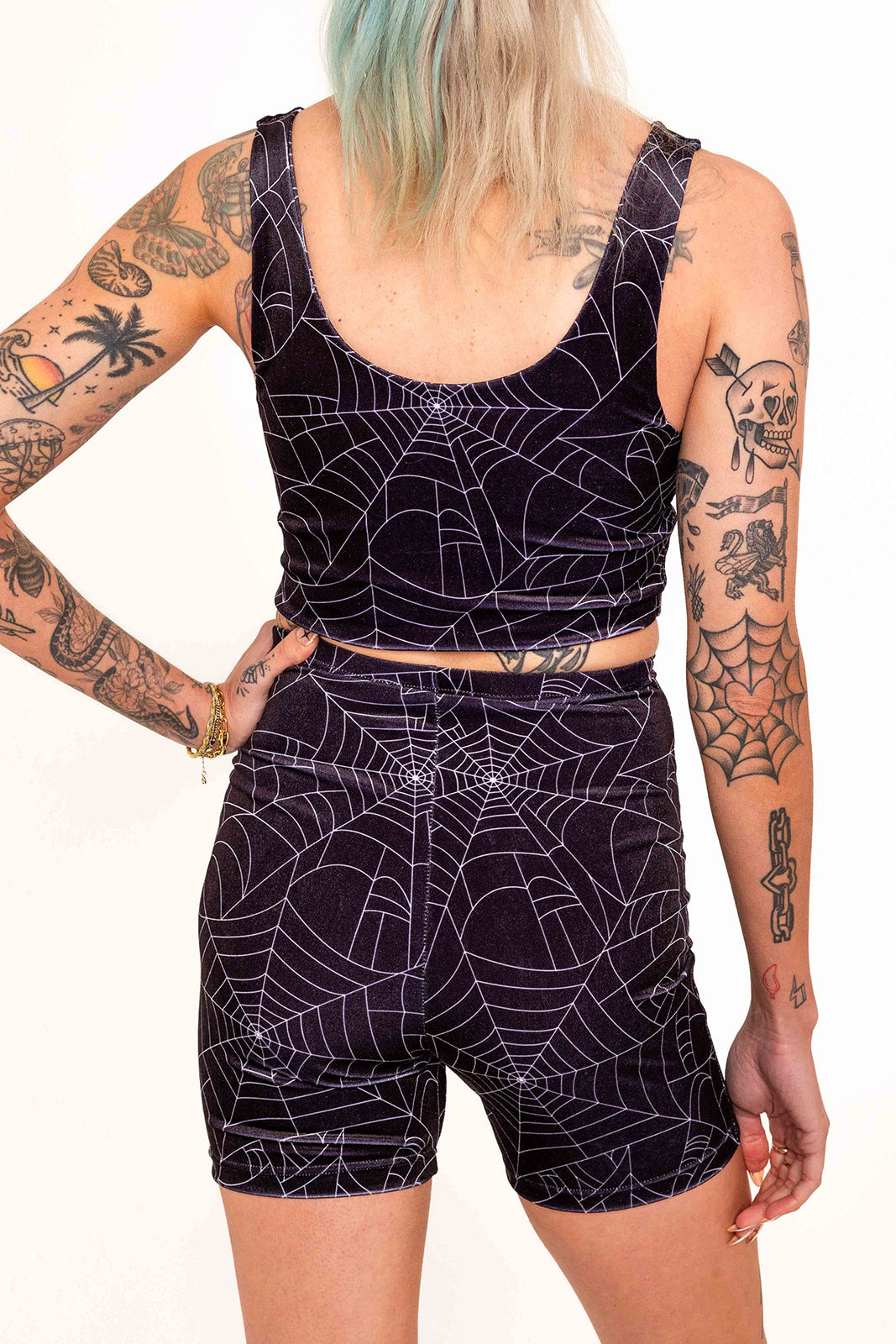 Stevie Shorts in Cobwebs