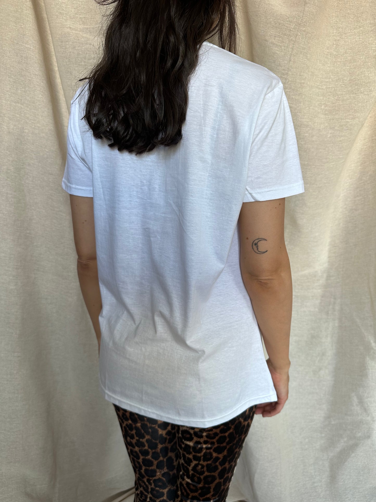 SALE - Zeppelin Electric Magic Tour - White - Lace Up T-shirt