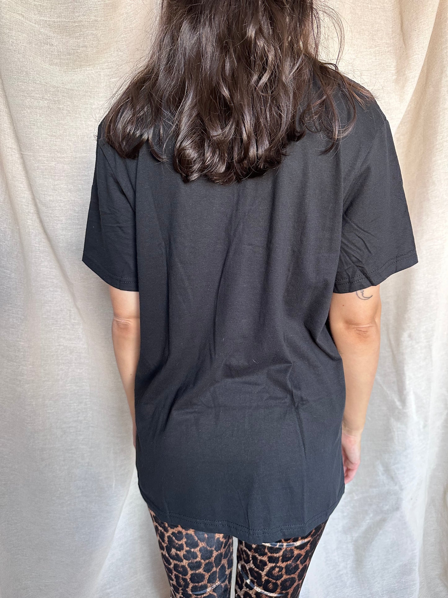 SALE - Zeppelin Electric Magic Tour - Black - Lace Up T-shirt