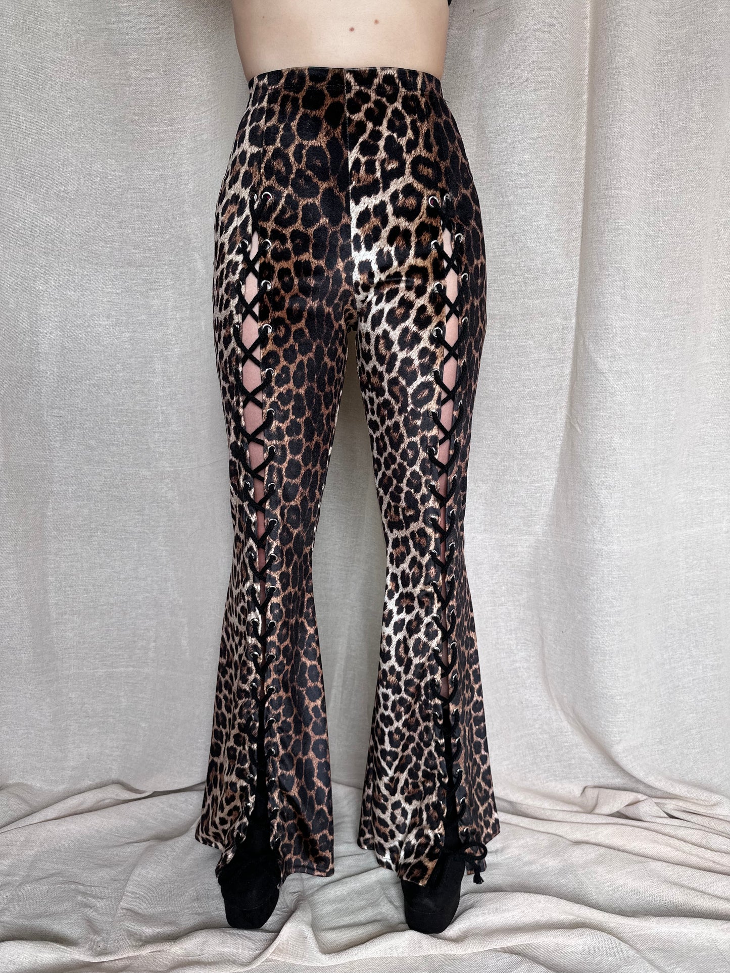 Kiss Trousers - Golden Leopard