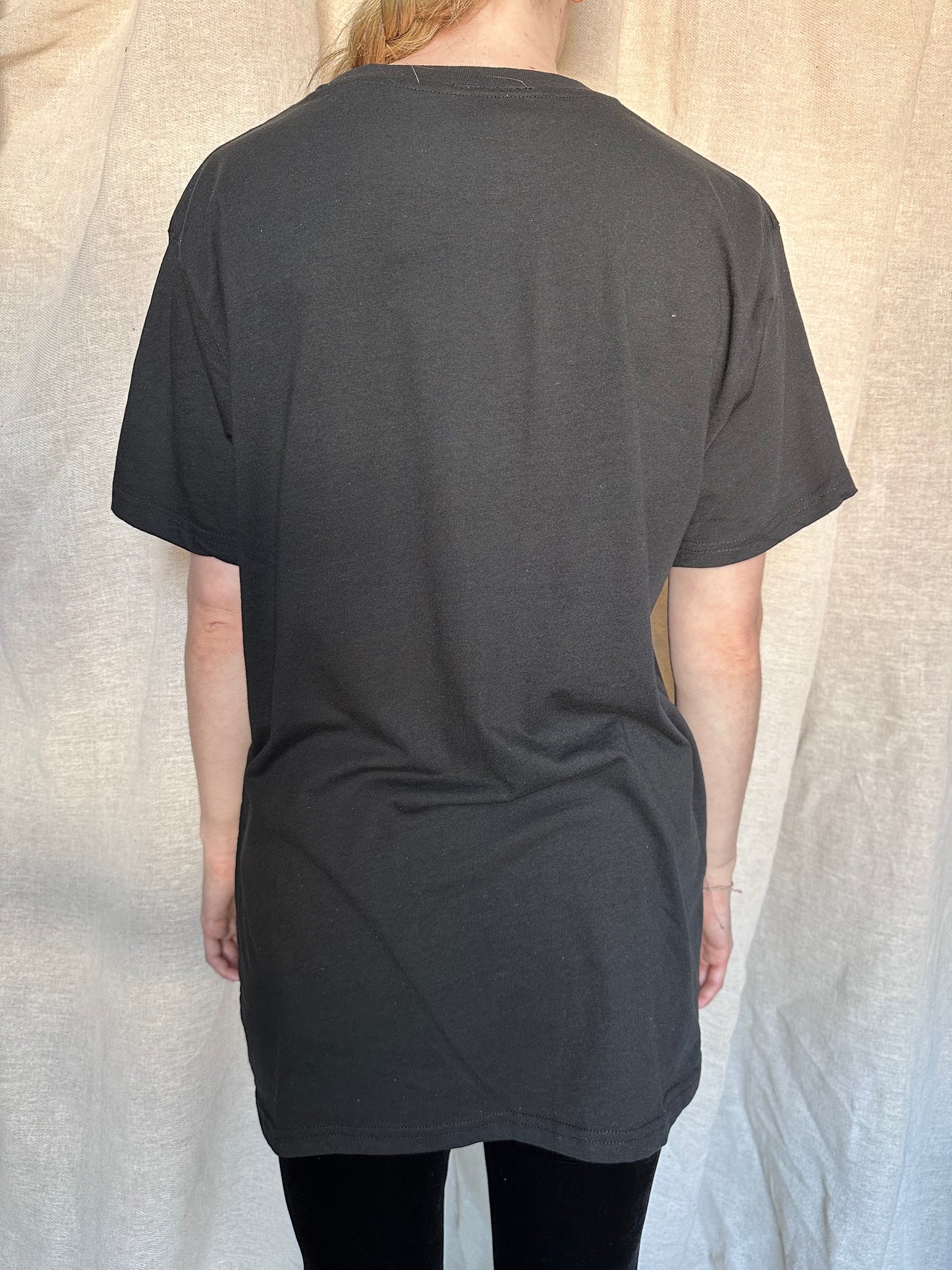 Slipknot - Black - Band frame Red / Blue - Lace Up T-shirt