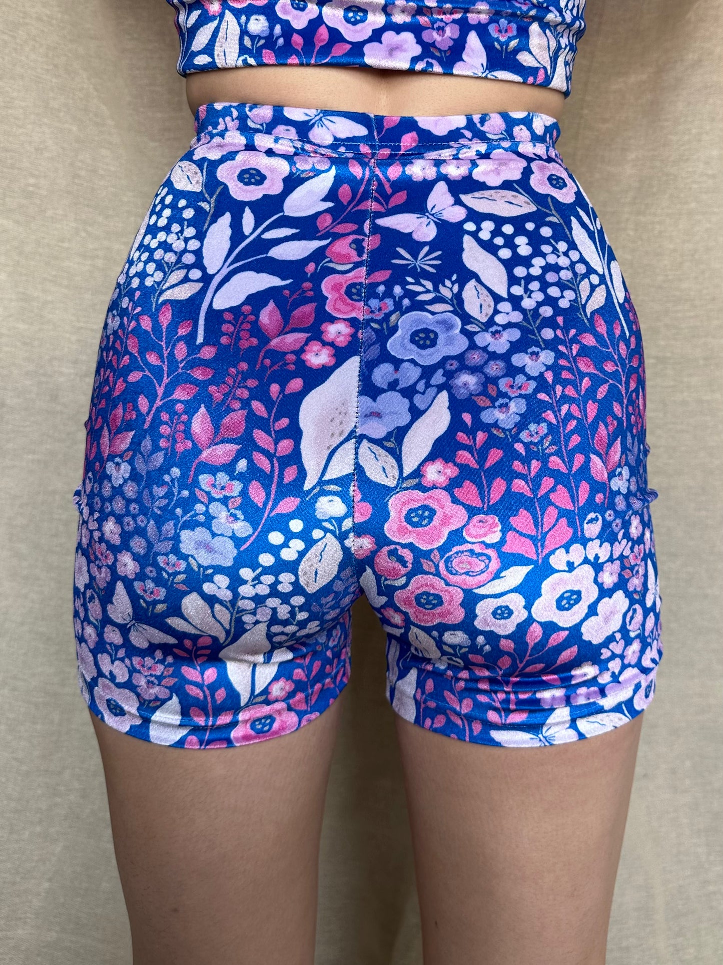 Stevie Shorts in Blooms & Butterflies