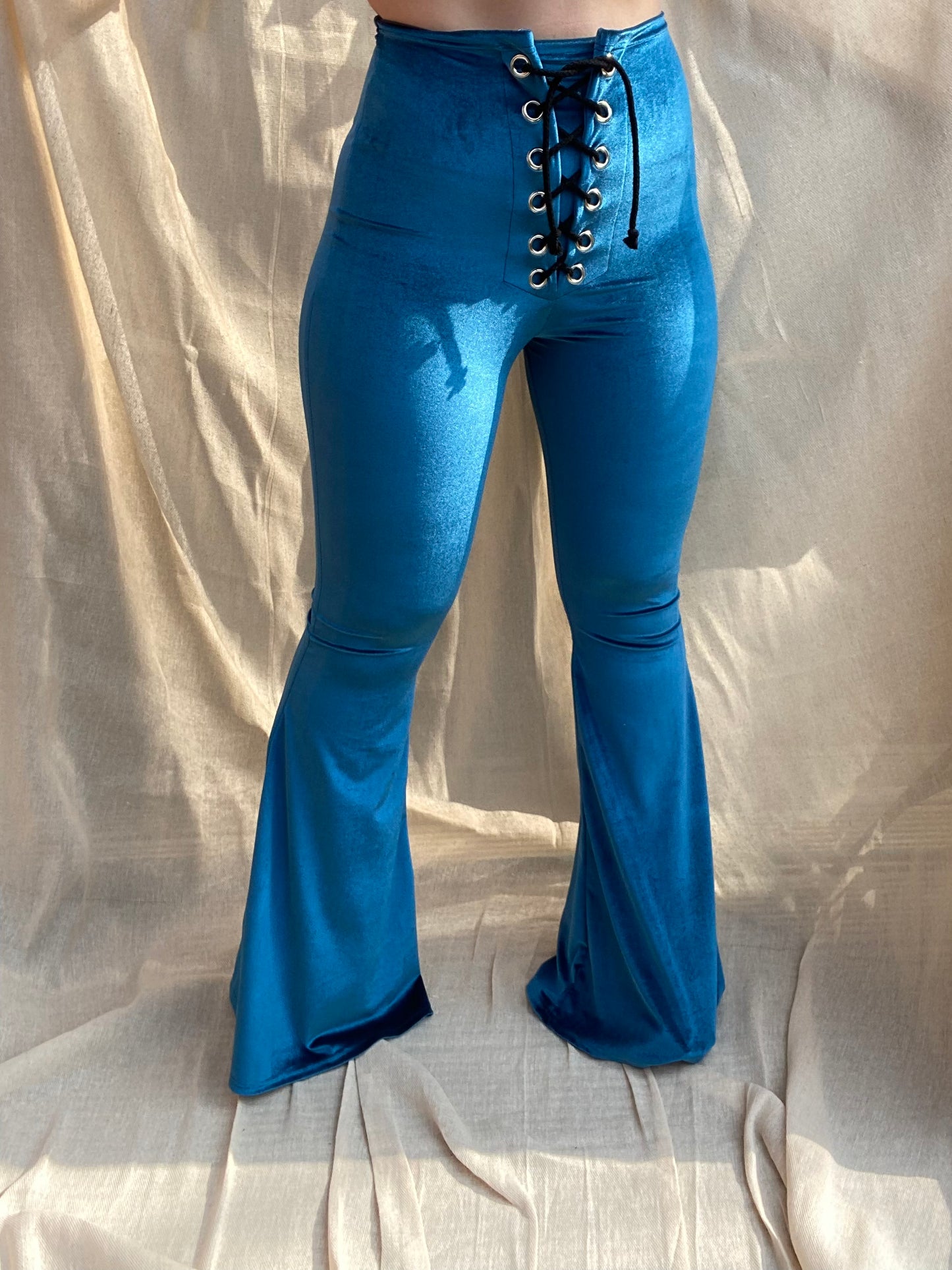 Stevie Flared Trousers - Teal