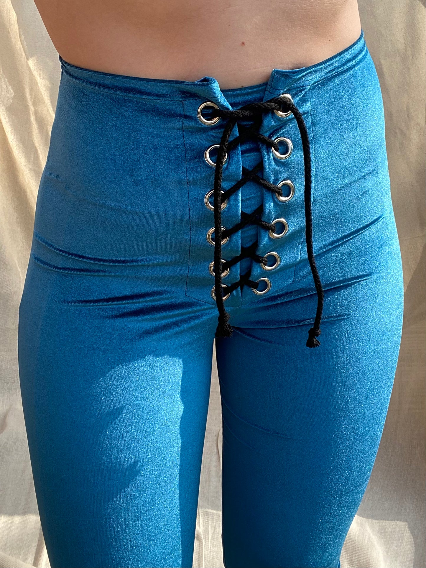 Stevie Flared Trousers - Teal