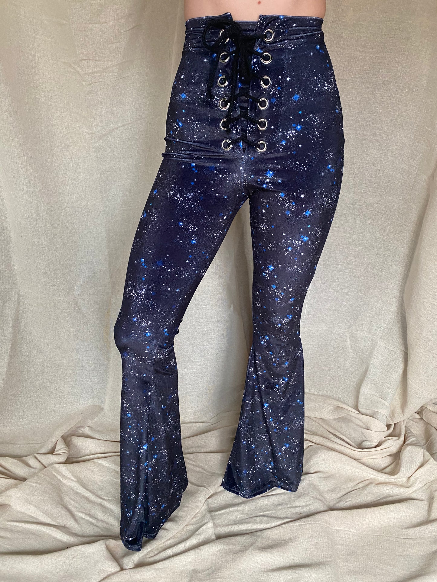 SAMPLE - Stevie Flared Trousers - Galaxy