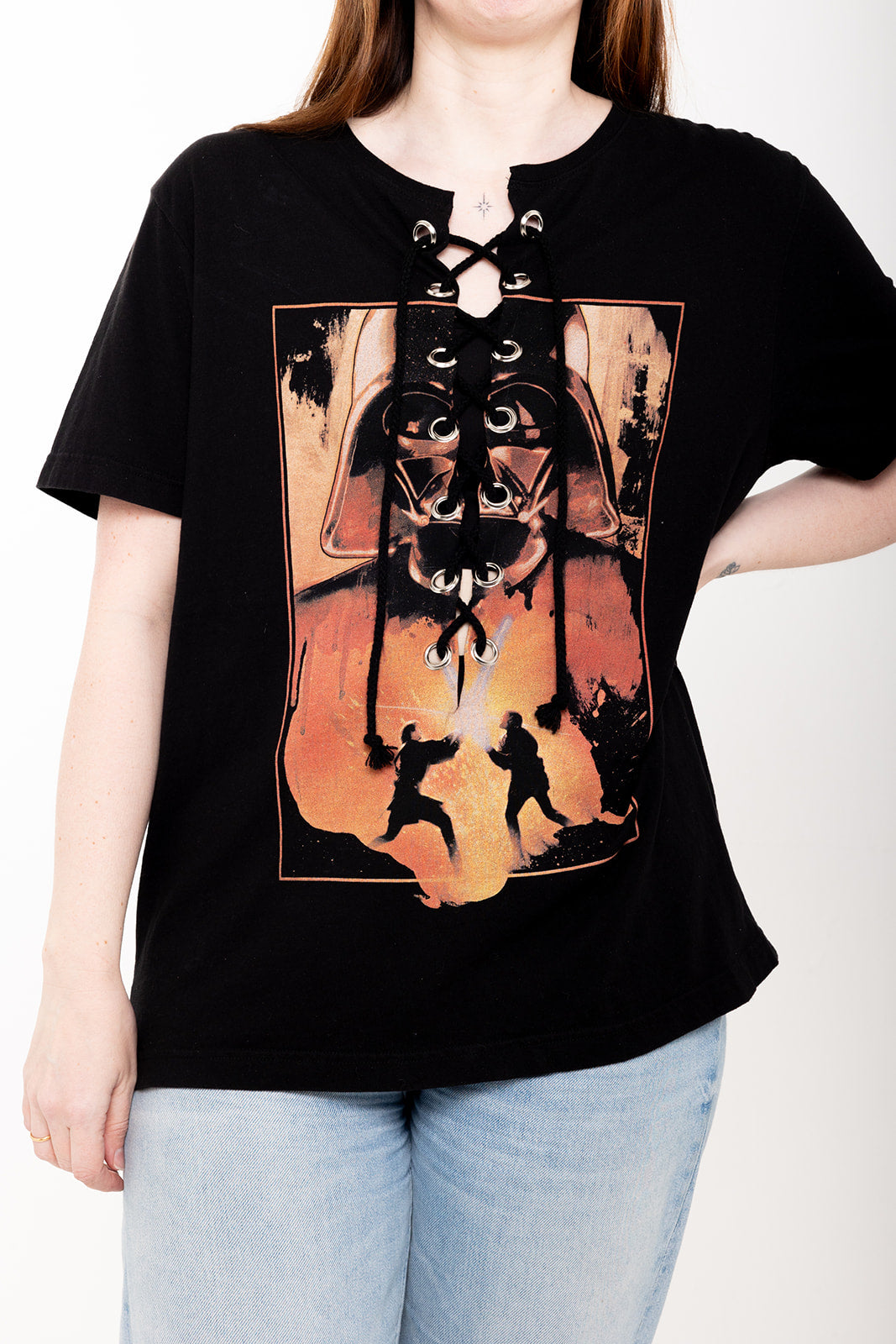 One off - Star wars - Lace Up T-shirt