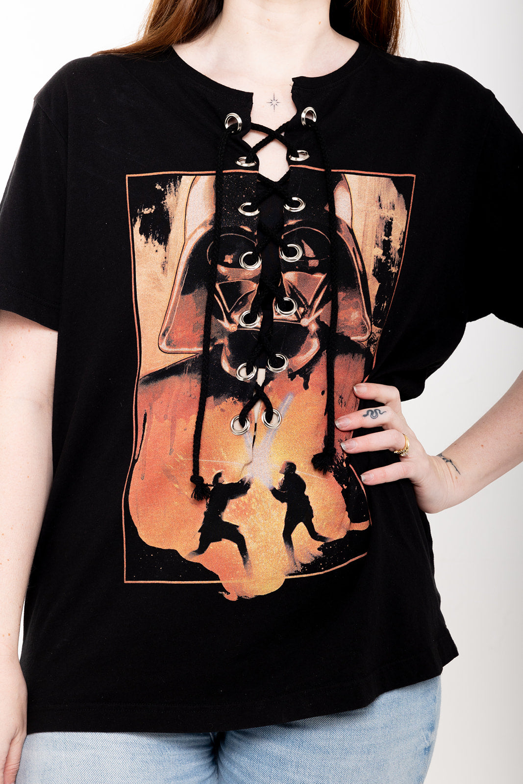 One off - Star wars - Lace Up T-shirt