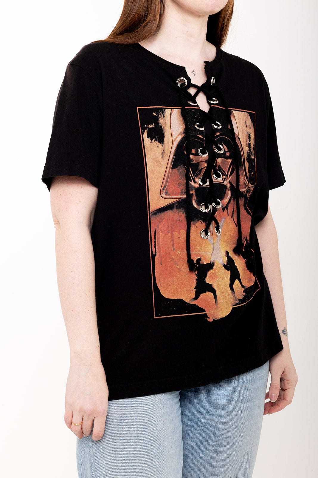 One off - Star wars - Lace Up T-shirt