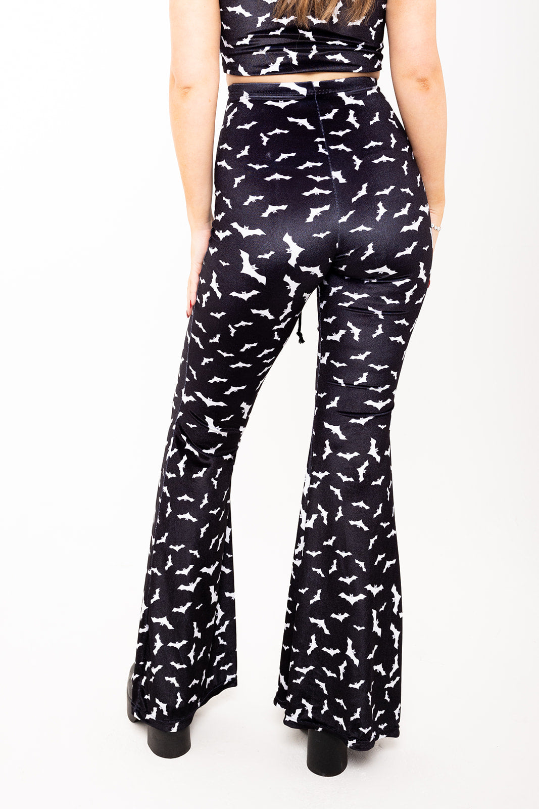 Stevie Flared Trousers - Bats