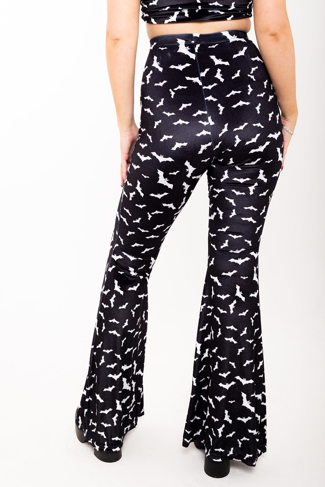 Flared Trousers - Bats