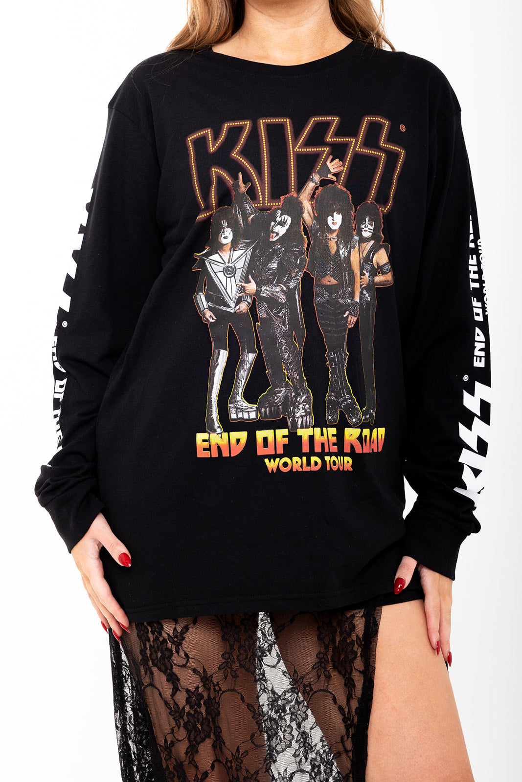 KISS - End of the road - Black - Long sleeve