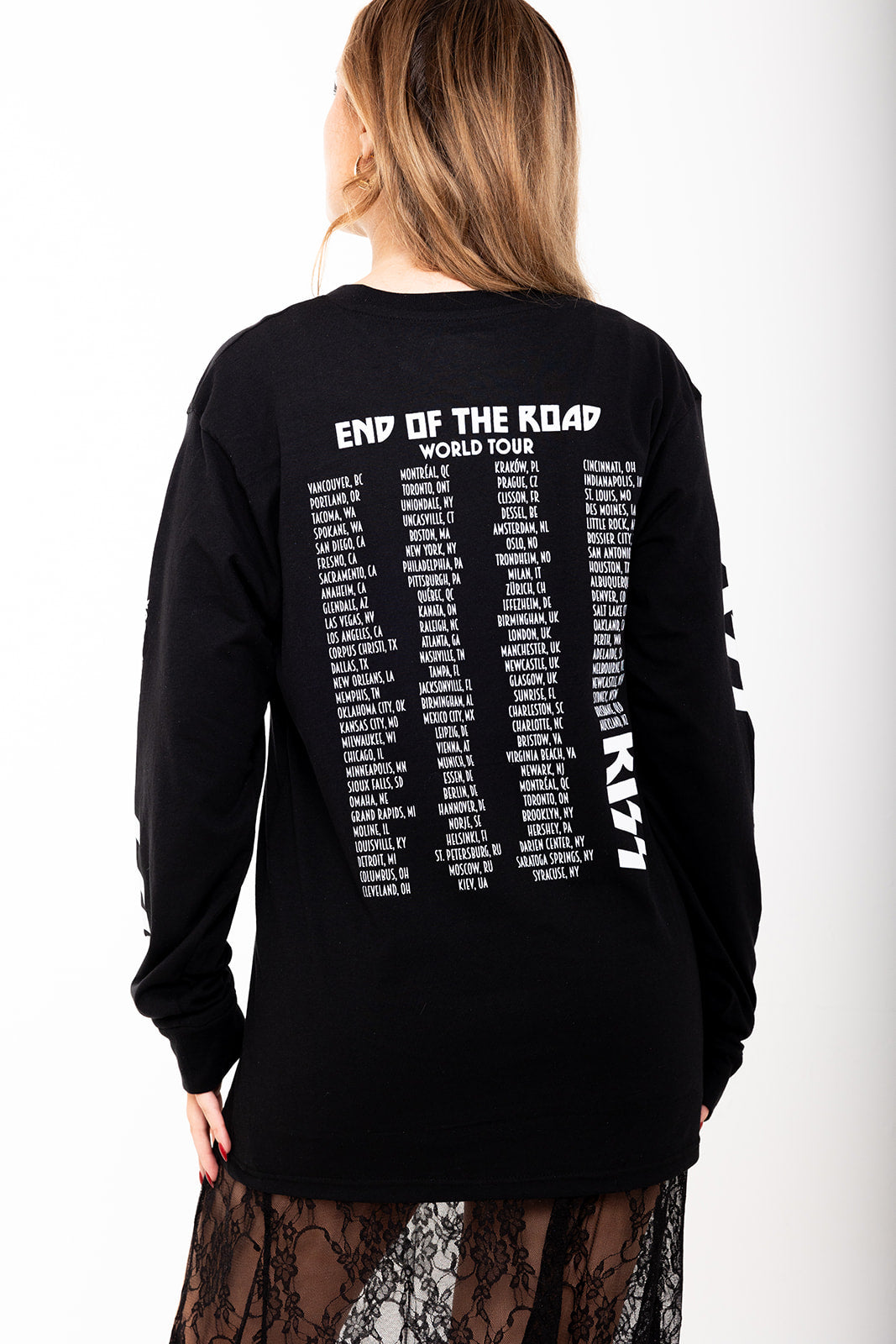 KISS - End of the road - Black - Long sleeve