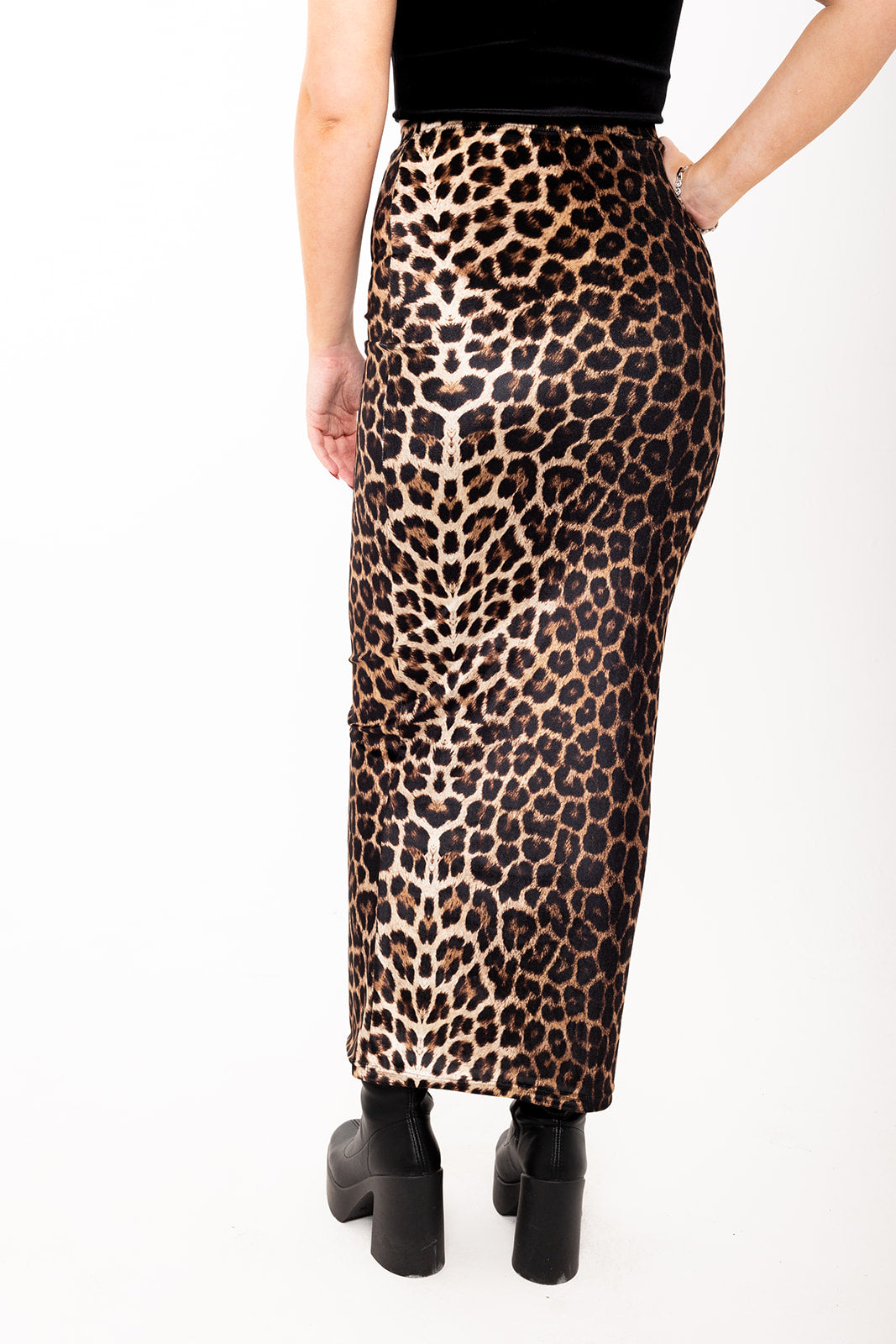 Bianca Skirt - Golden Leopard