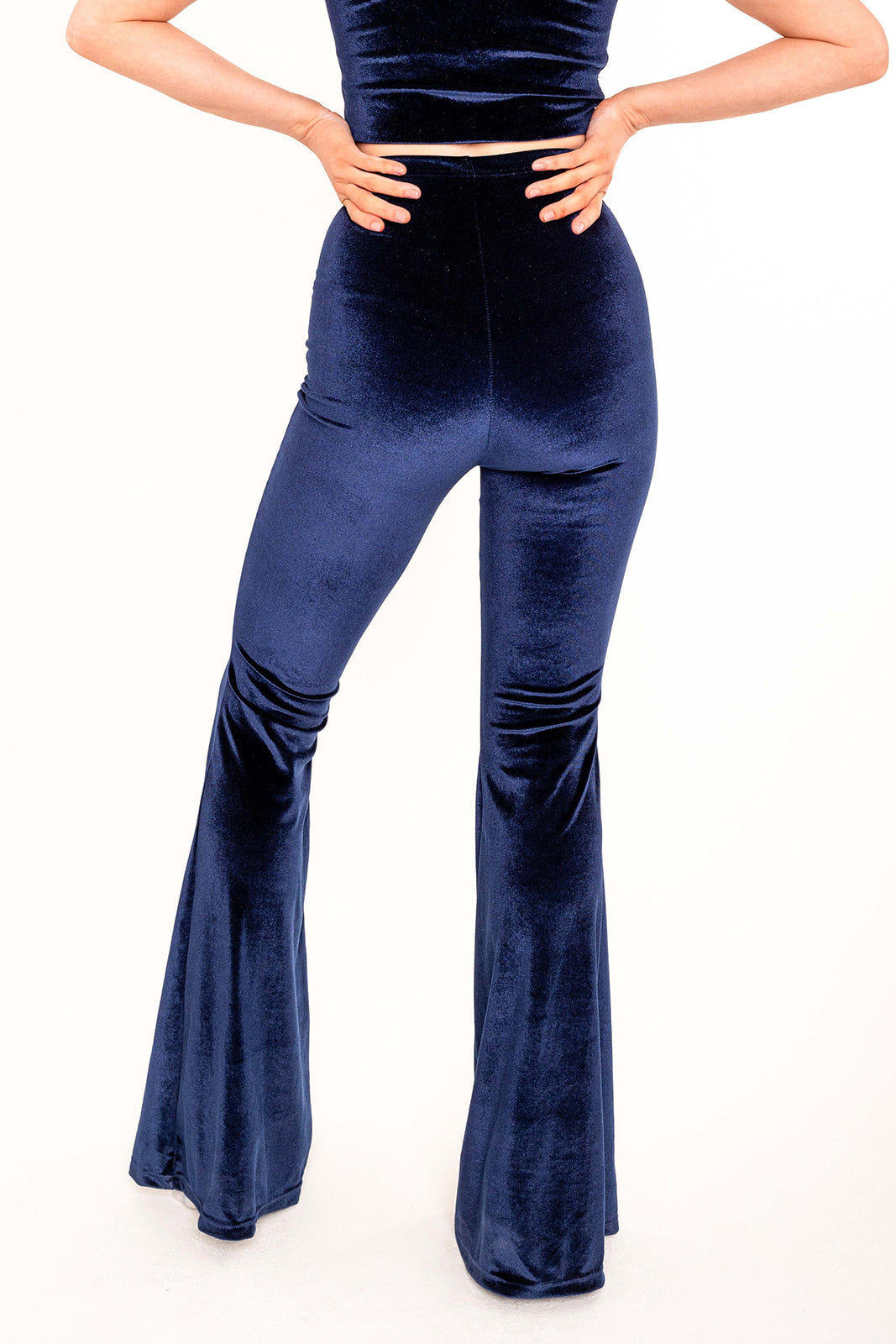 Stevie Flared Trousers - Midnight
