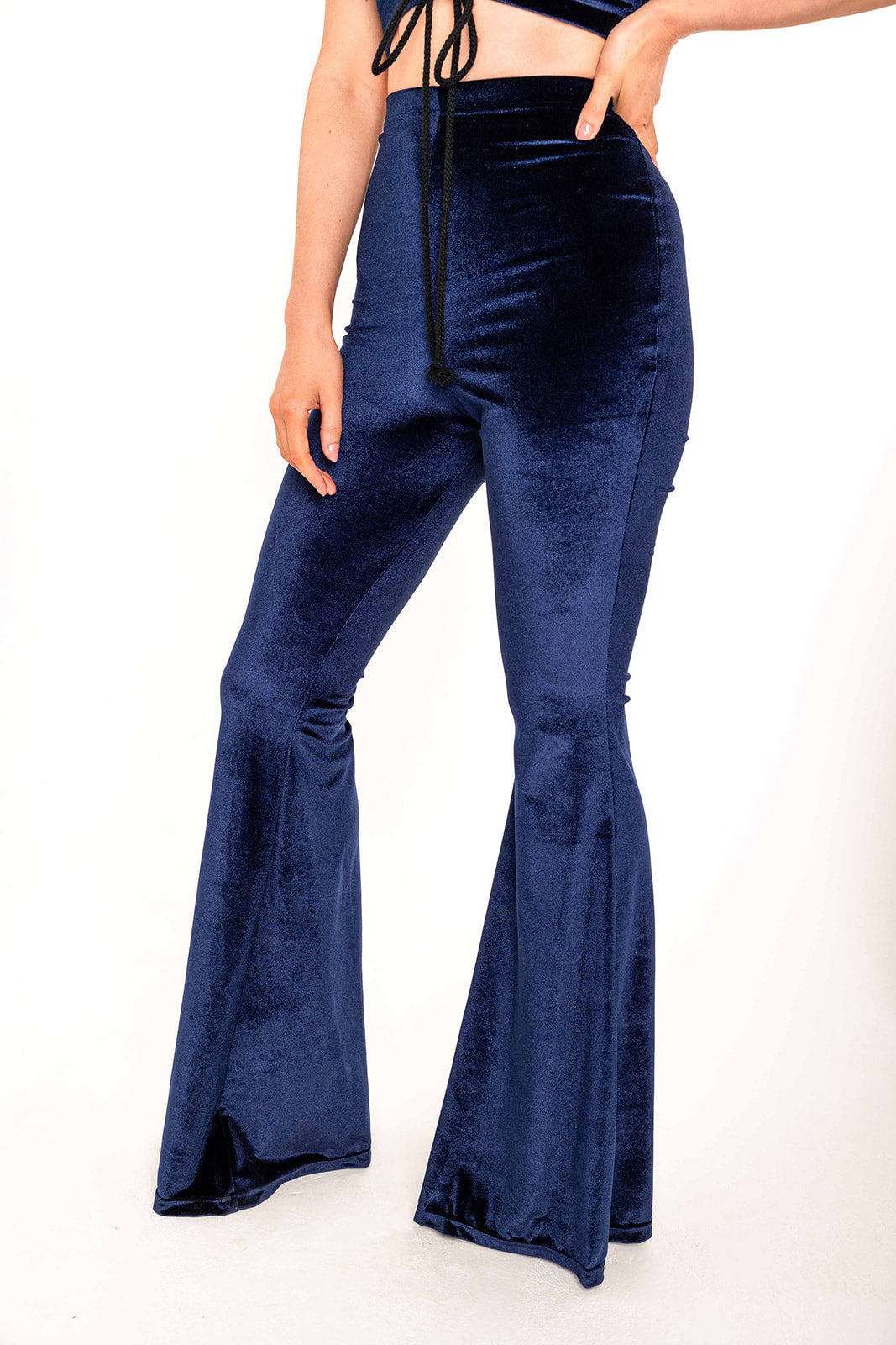Flared Trousers - Midnight