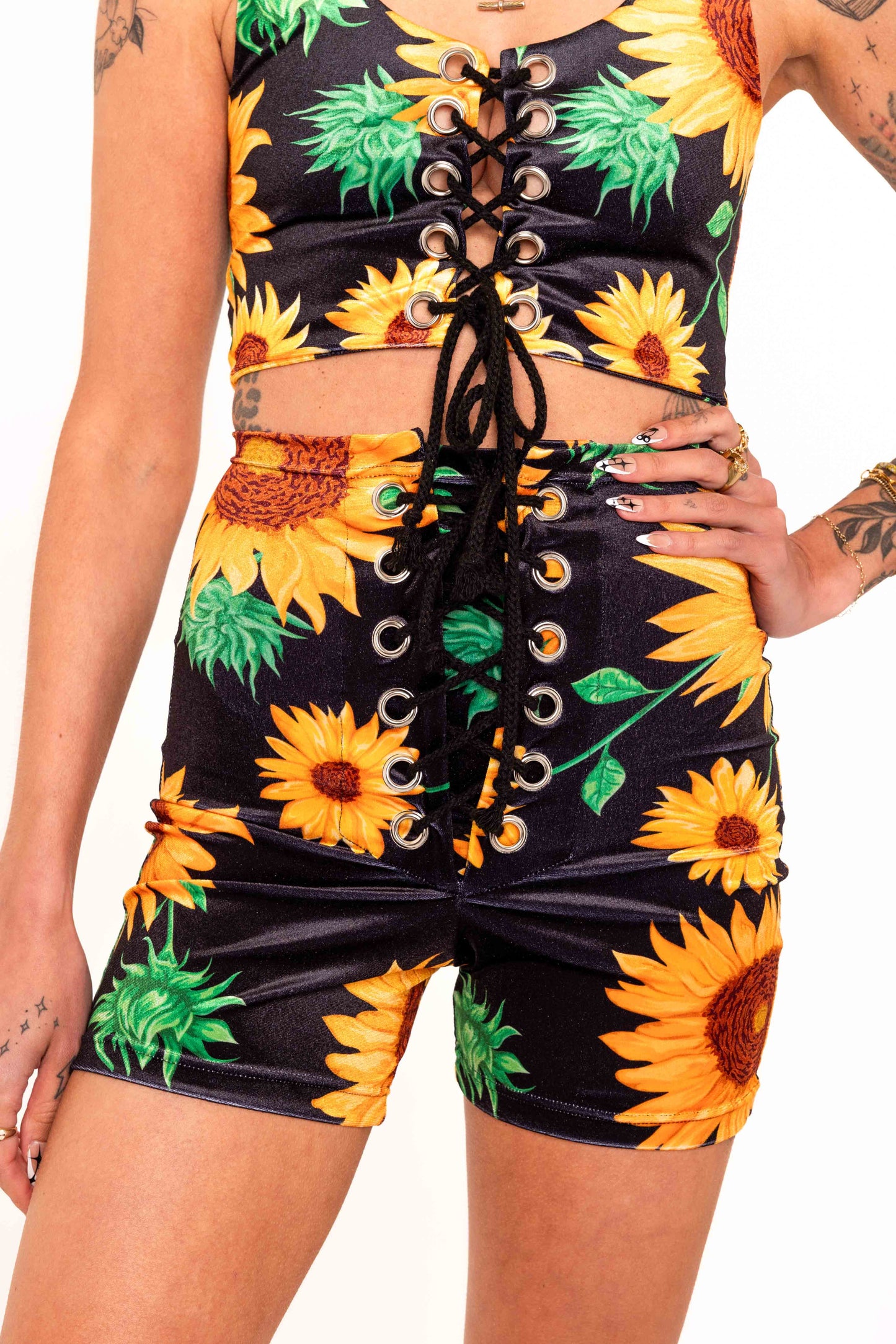 SAMPLE - Stevie Shorts in Sunflower