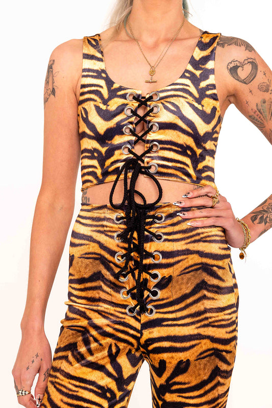 Jocelyn Two-way Top - Animal Prints