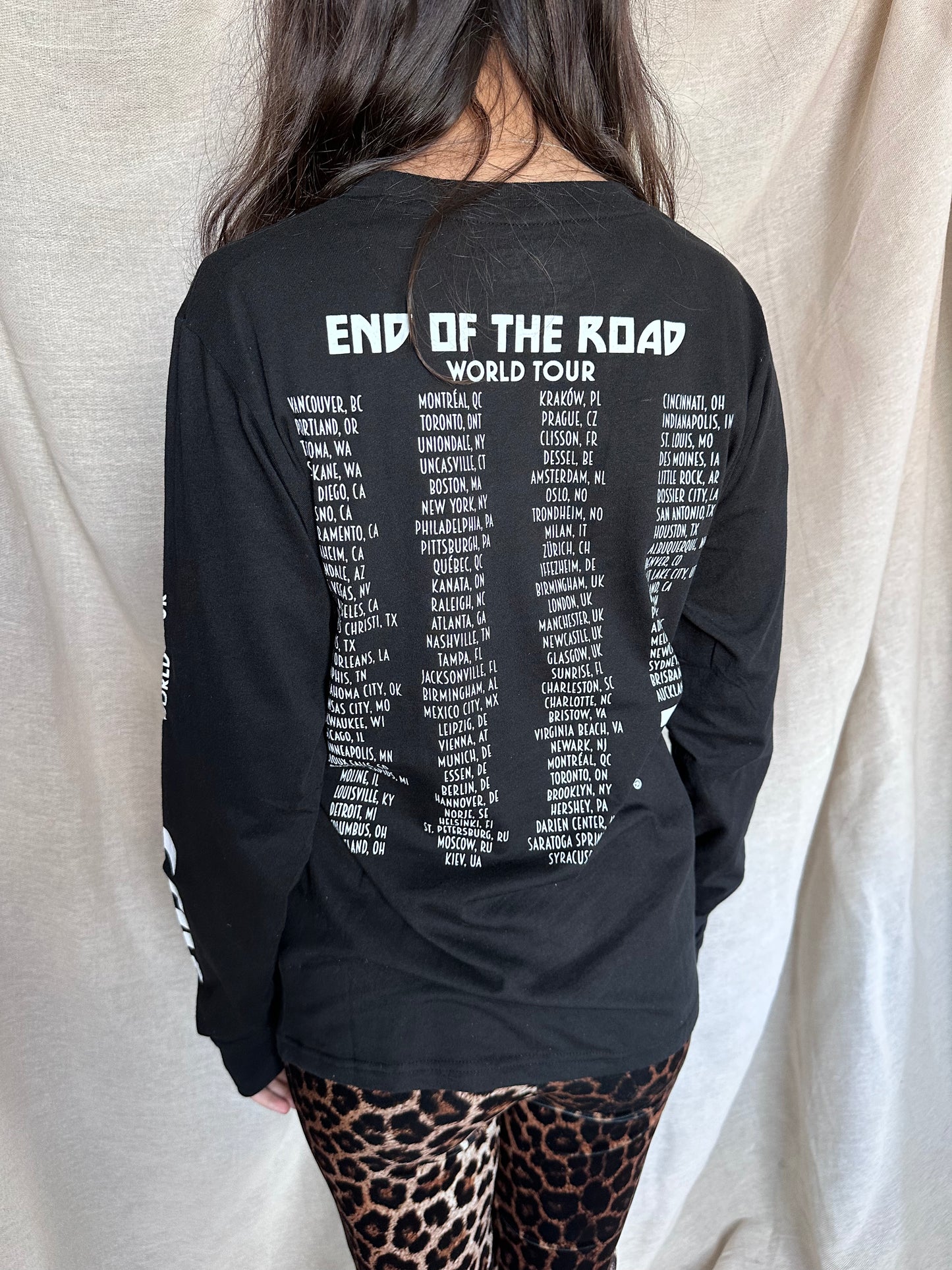 KISS - End of the road - Black - Long sleeve