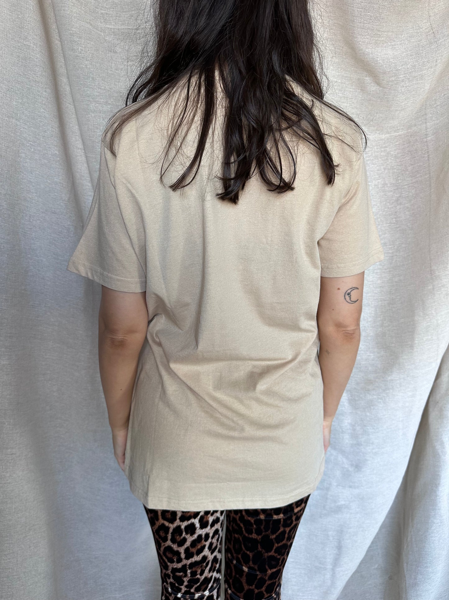 SALE - KISS - Sand - Lace Up T-shirt