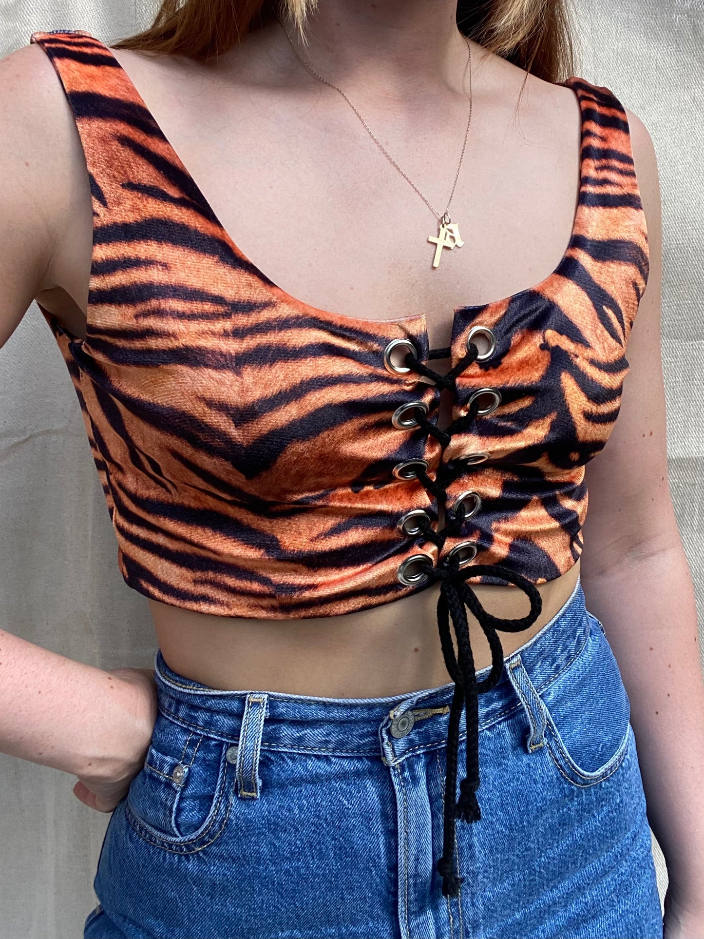 Jocelyn Two-way Top - Animal Prints