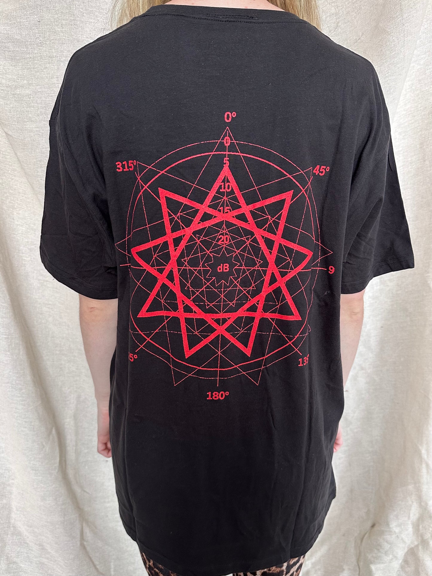 Slipknot - Rusty Face  - Black - Lace Up Tshirt