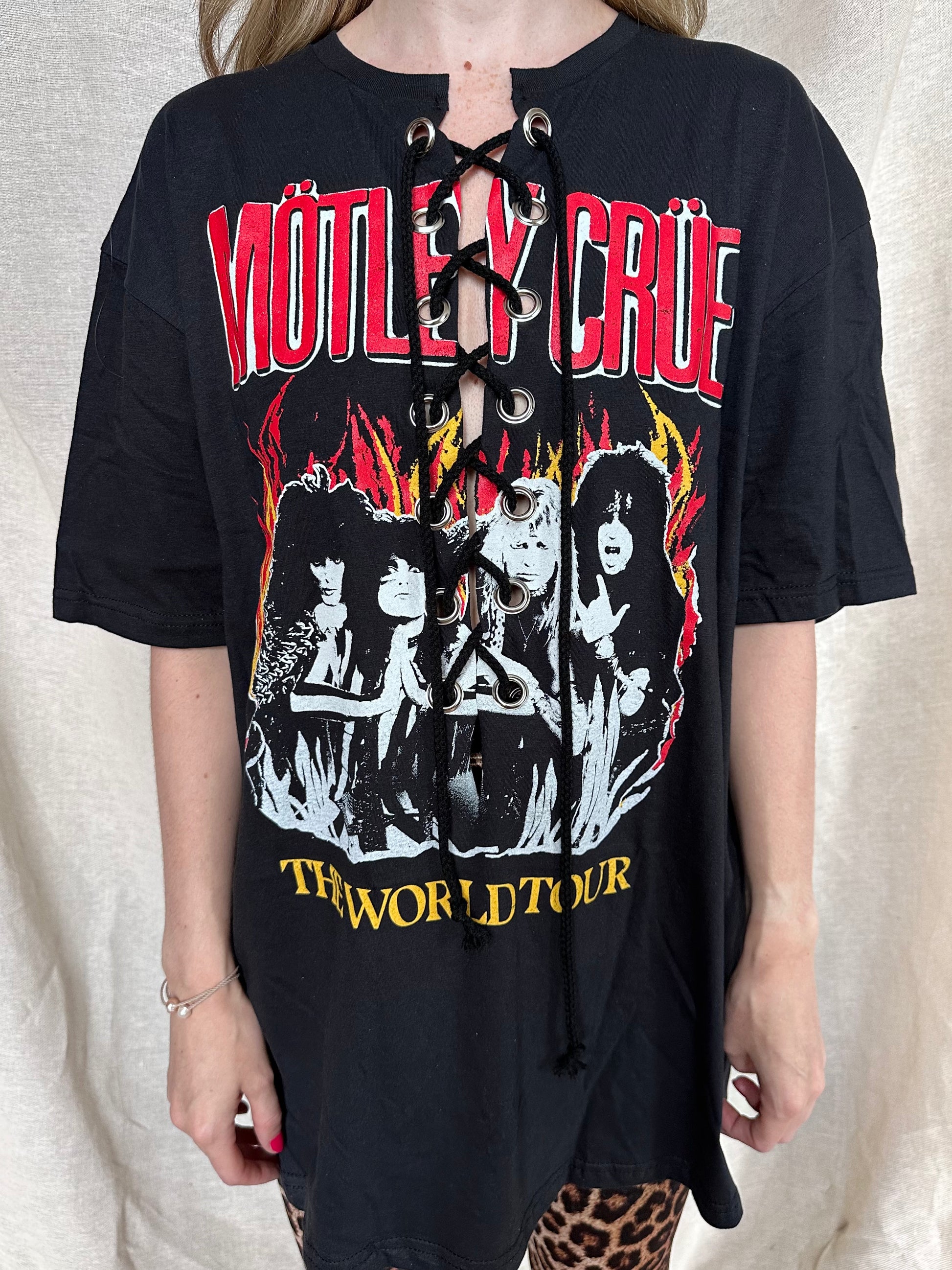 Motley crue band tee cheap