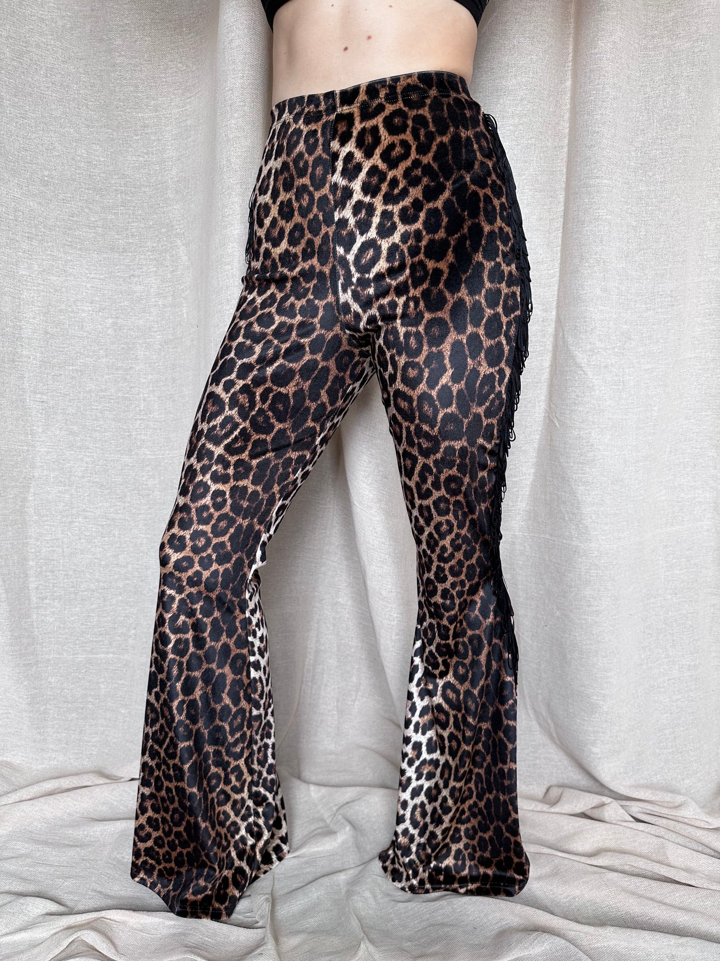 Shimmy Trousers - Golden Leopard