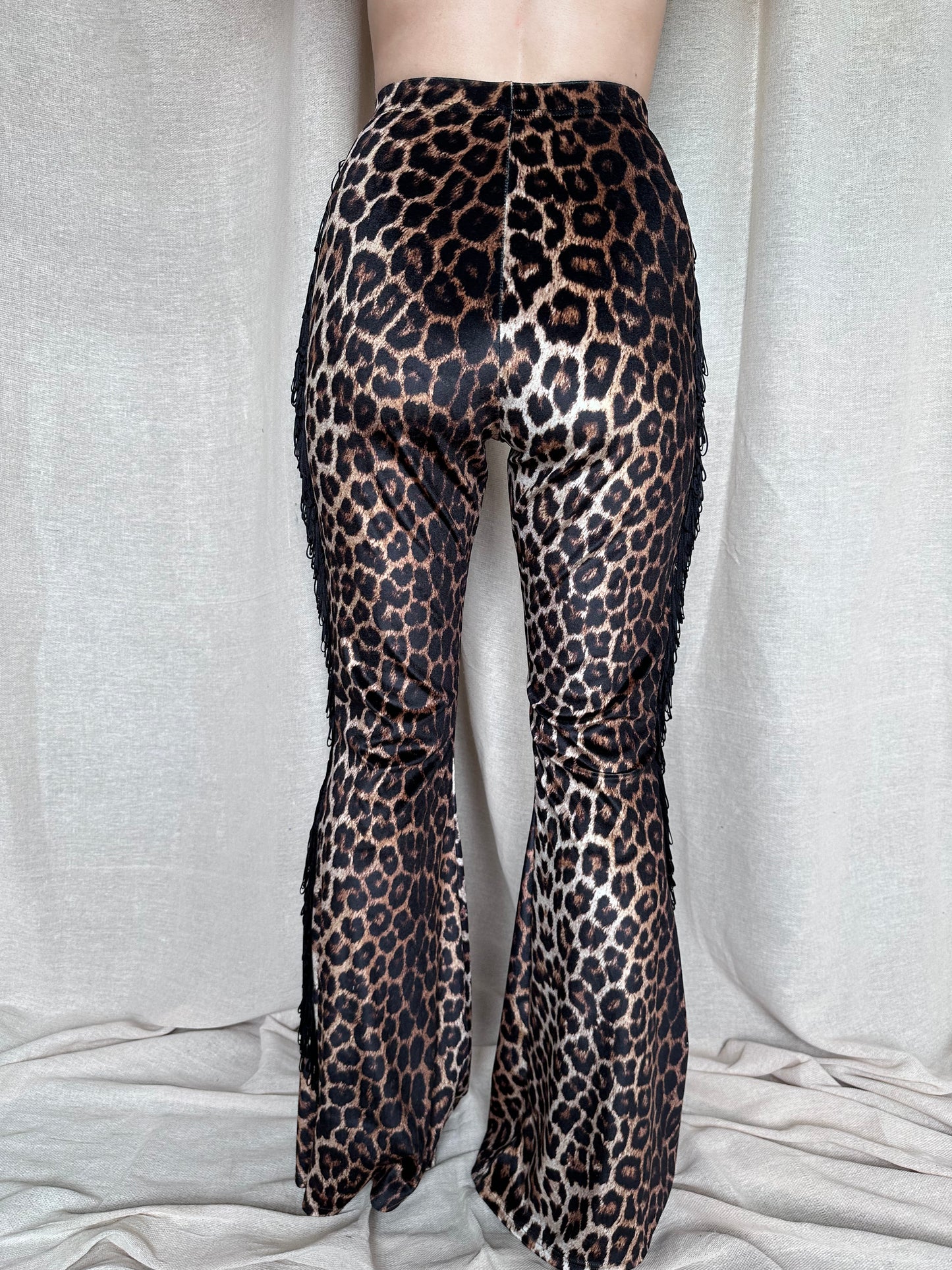Shimmy Trousers - Golden Leopard