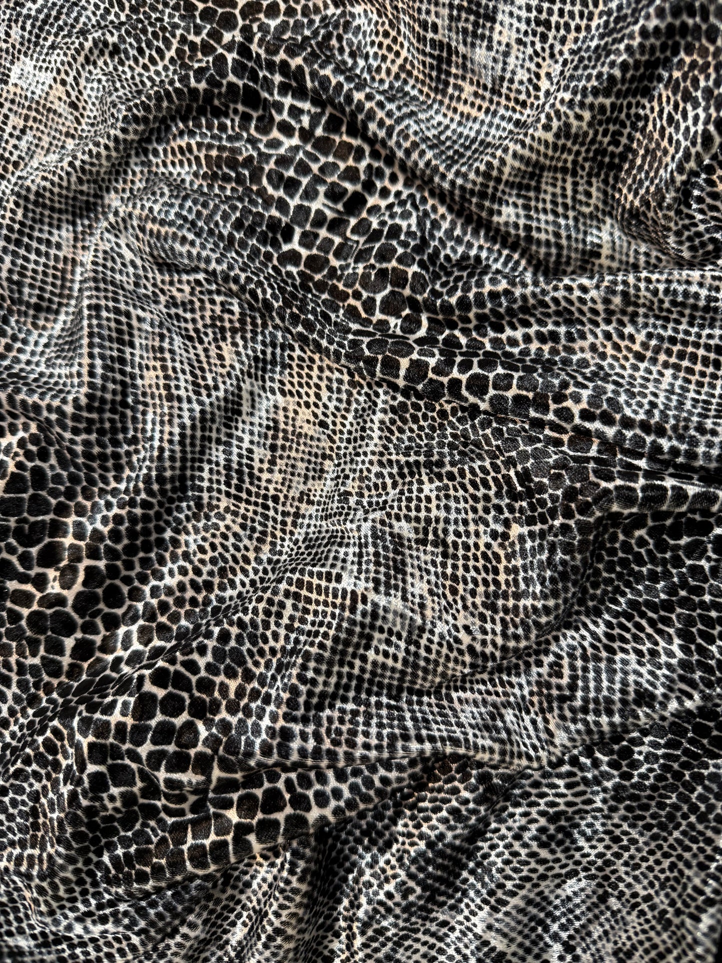 EXCLUSIVE PRINT - Ivory / Black serpent
