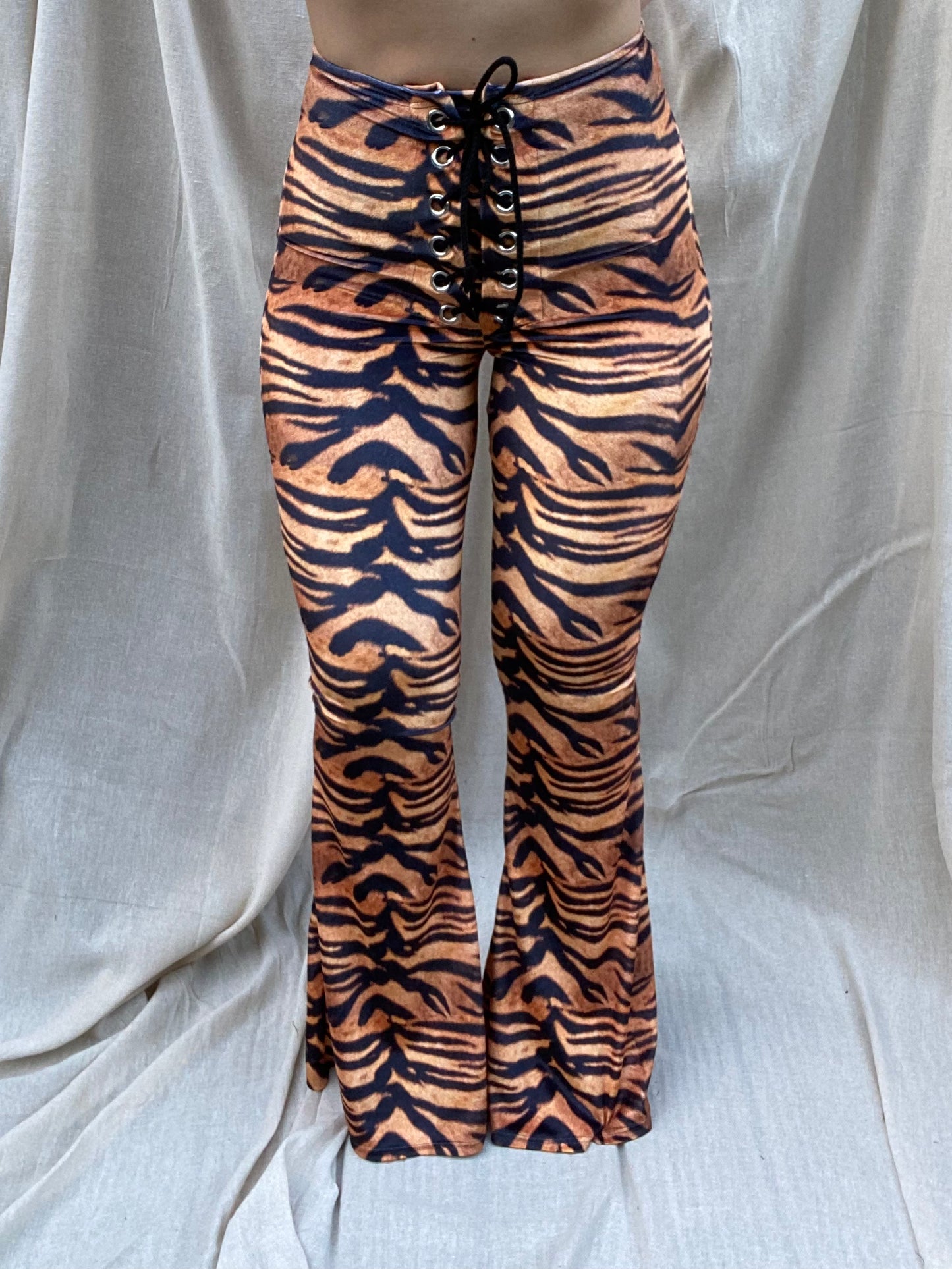 Stevie Flared Trousers - Tiger