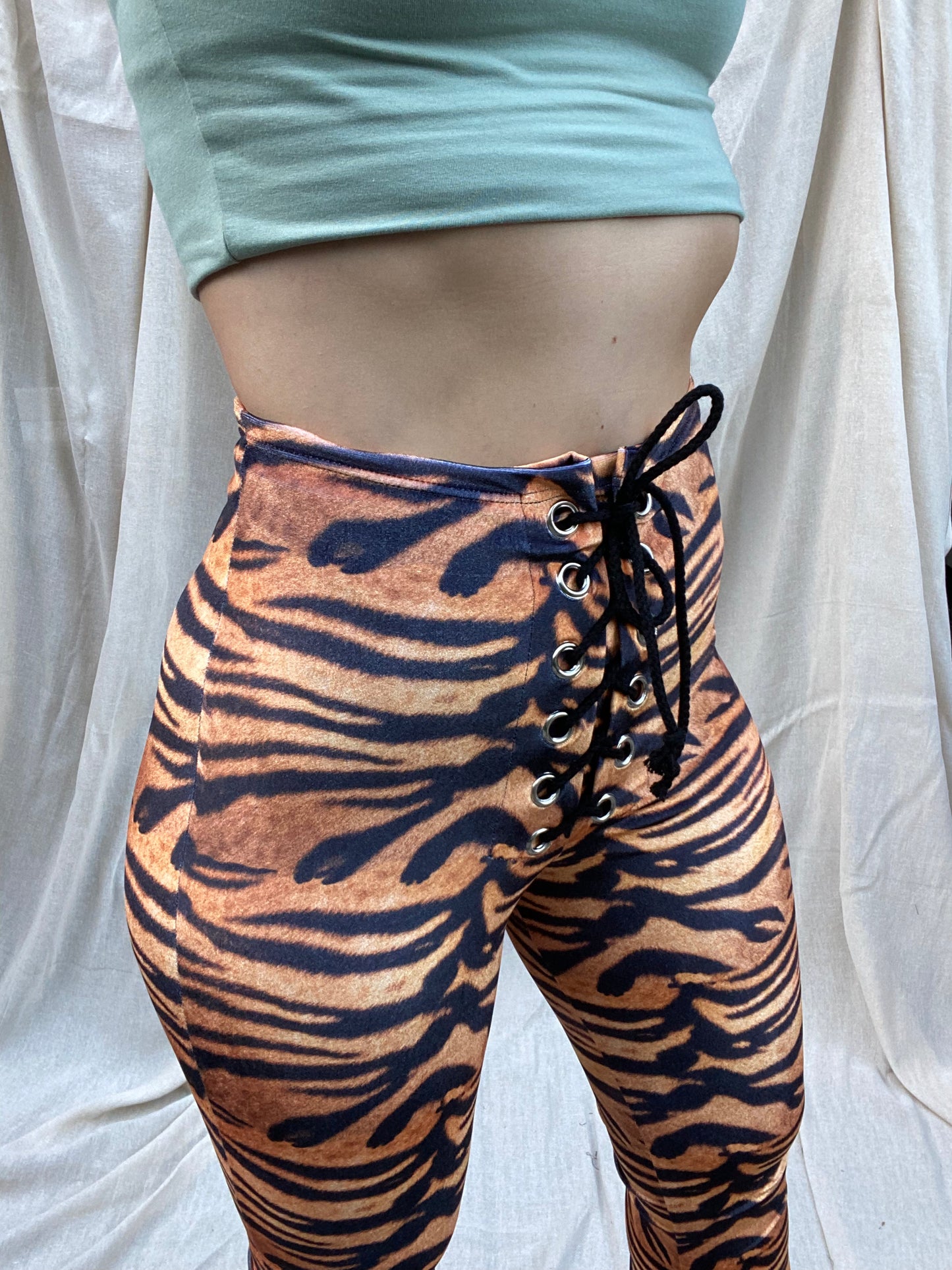 Stevie Flared Trousers - Tiger
