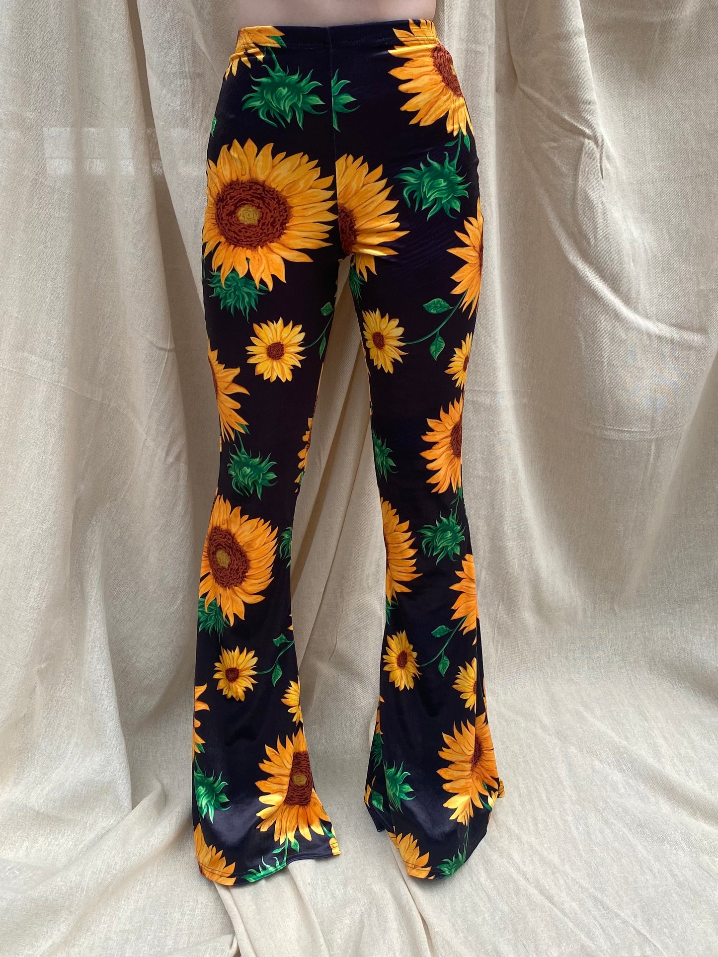 Flared Trousers Sunflower