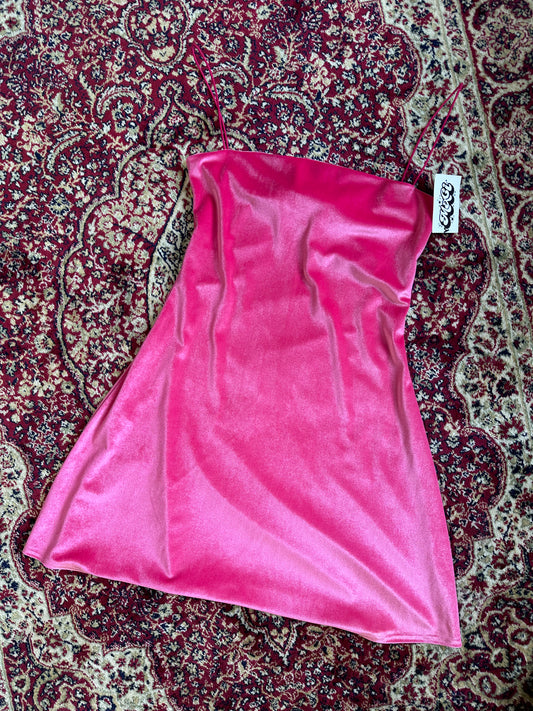 SAMPLE - Patti Dress - Hot pink