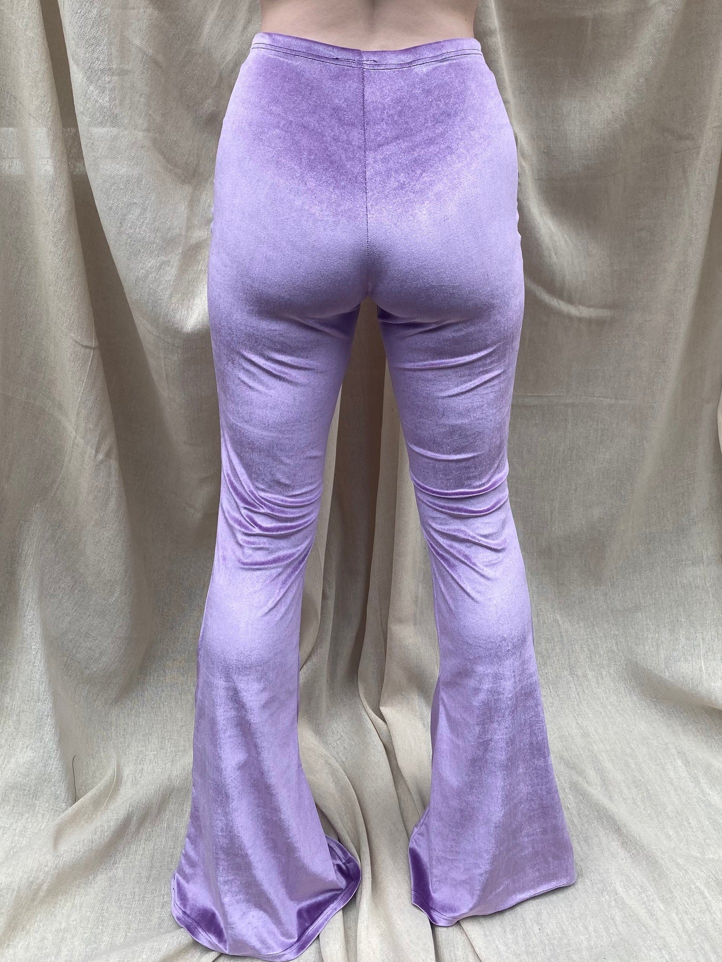 Stevie Flared Trousers - Lavender
