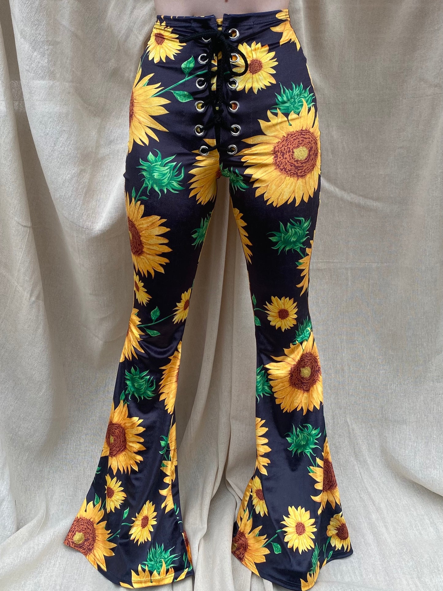 Stevie Flared Trousers - Sunflower
