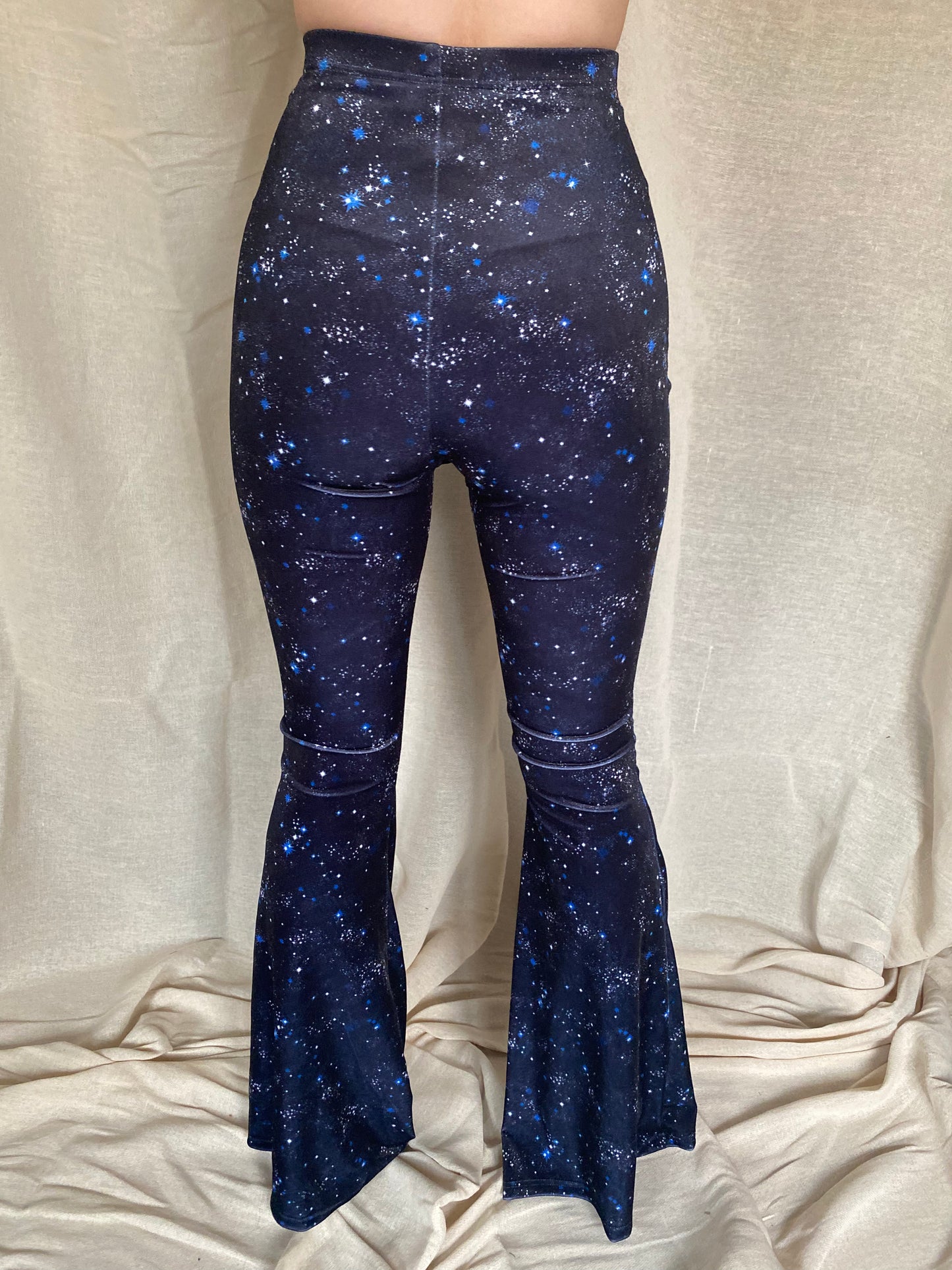 Flared Trousers - Galaxy
