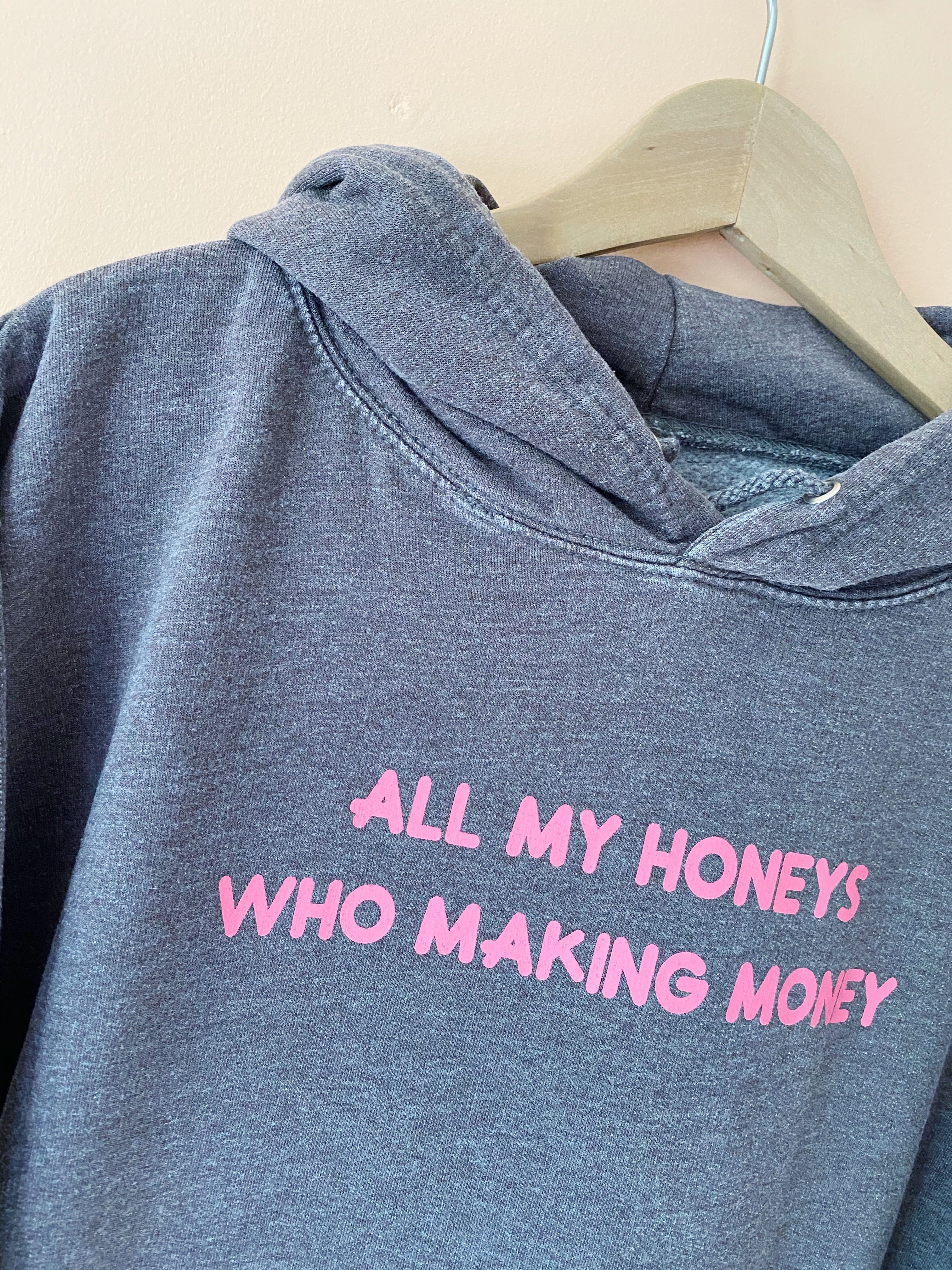 All money deals in hoodie